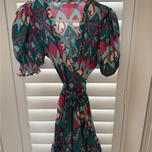 Feather & Find Dress Sz S